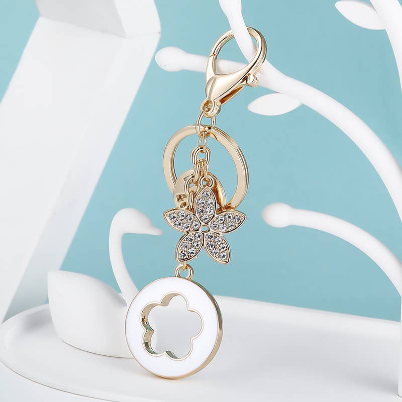 Clover Keychain Bag Car Charm