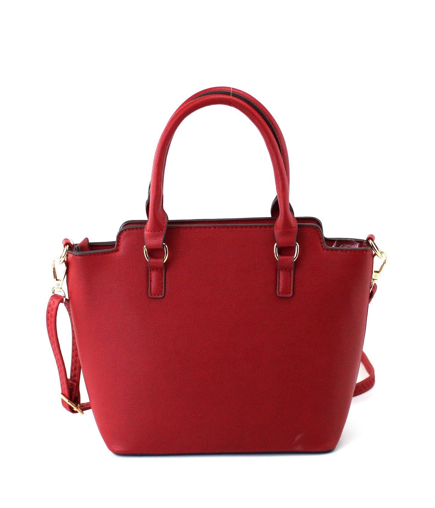 7809A - PU Floral Print Two Color 2 in 1 Tote Bag
