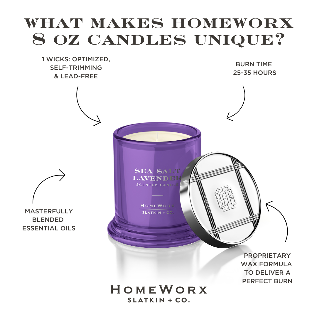 Sea Salt Lavender 1-wick Candle