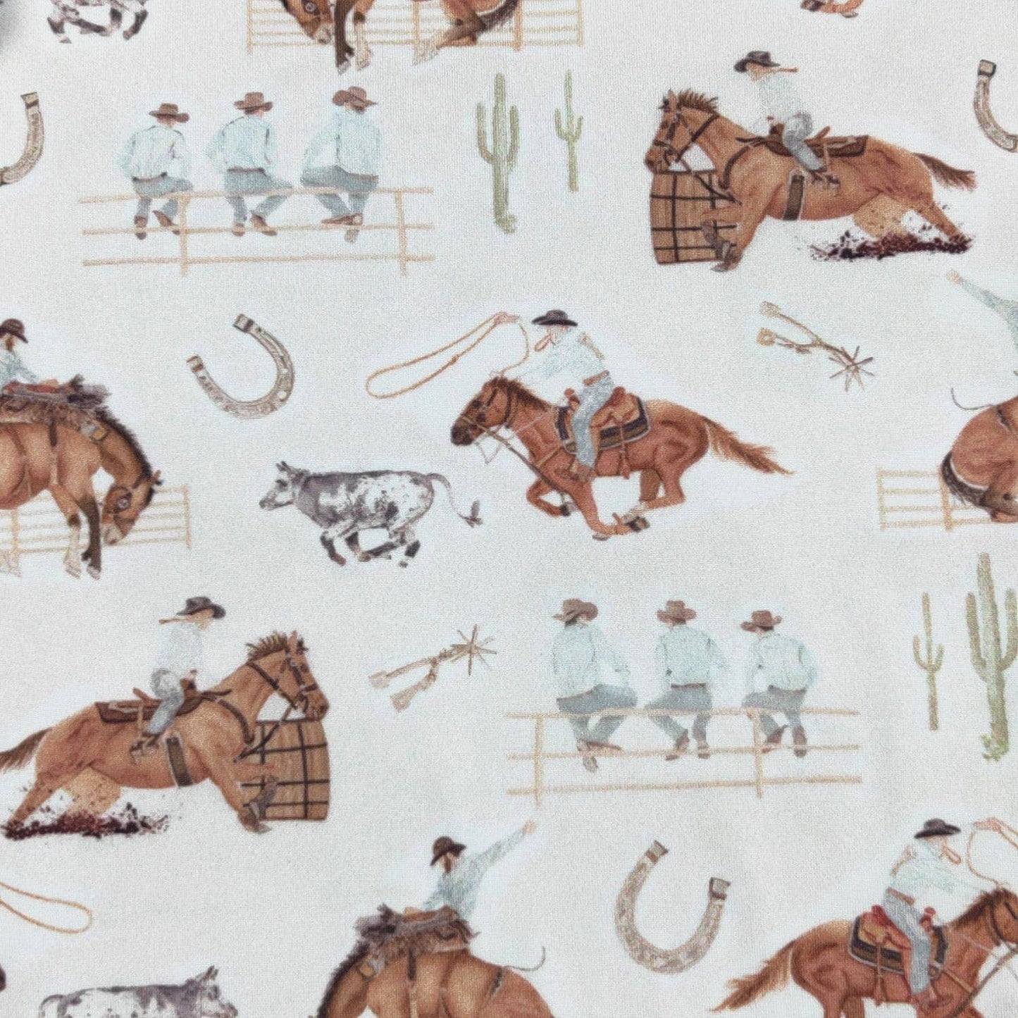 Cowboy Cavalry Boy Romper