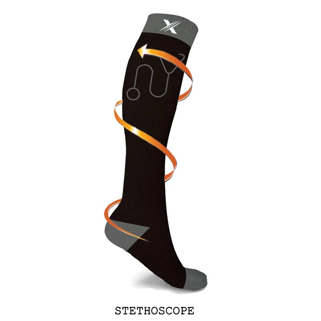 MEDICINE 101 COMPRESSION SOCKS - 3 ASST STYLES