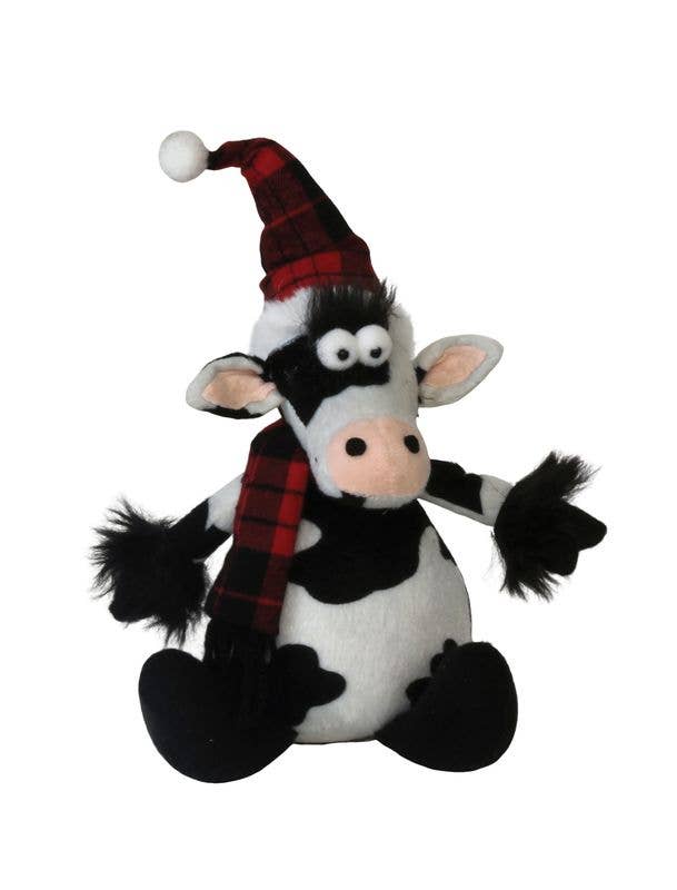 Sitting Plush Cow