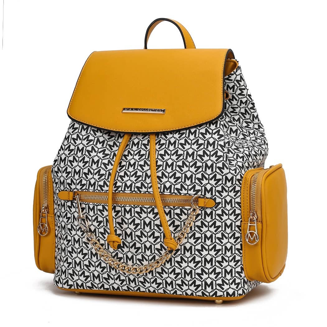 MKF Issah Backpack Women's Stylish & Functional Monogram