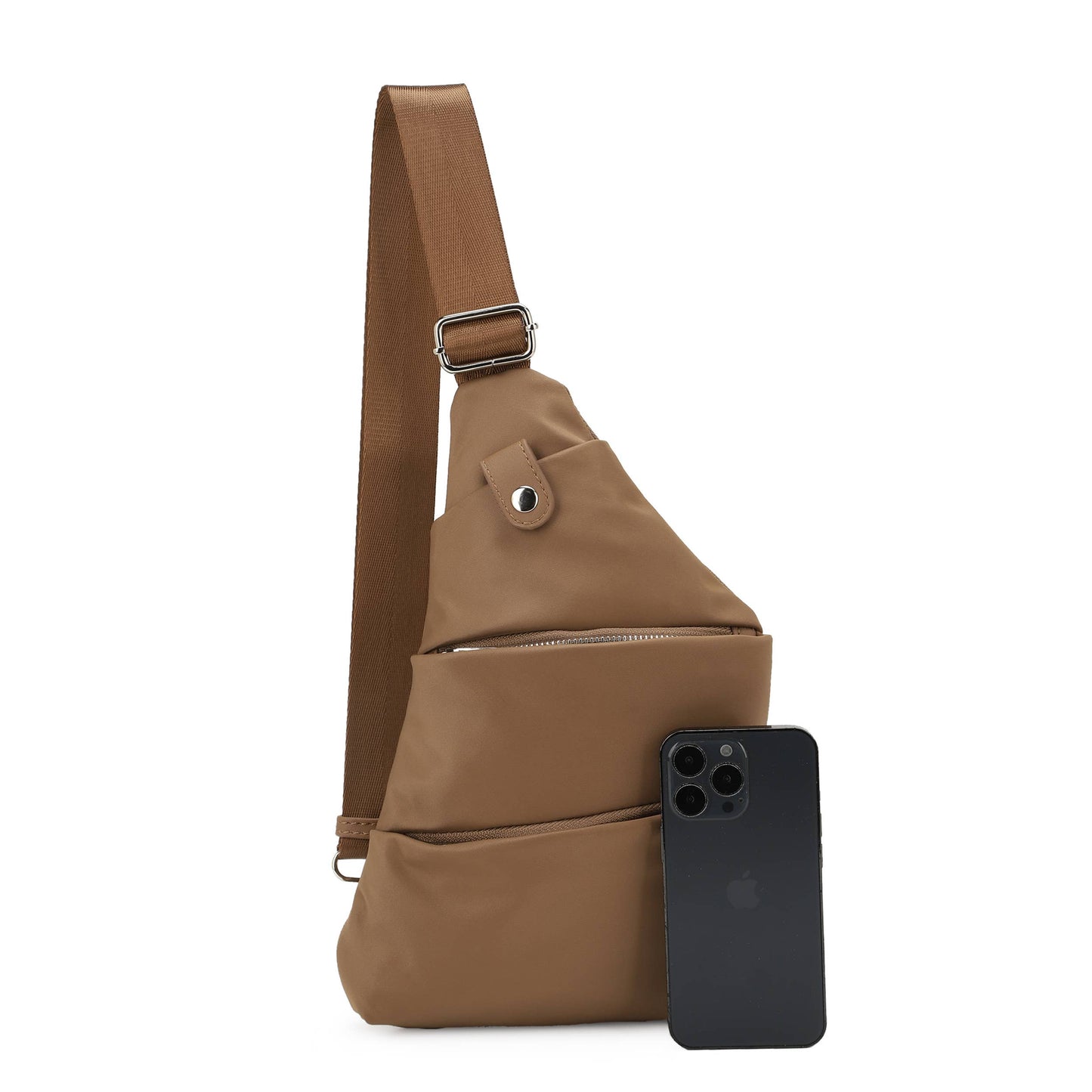 April Unisex Nylon Sling Bag