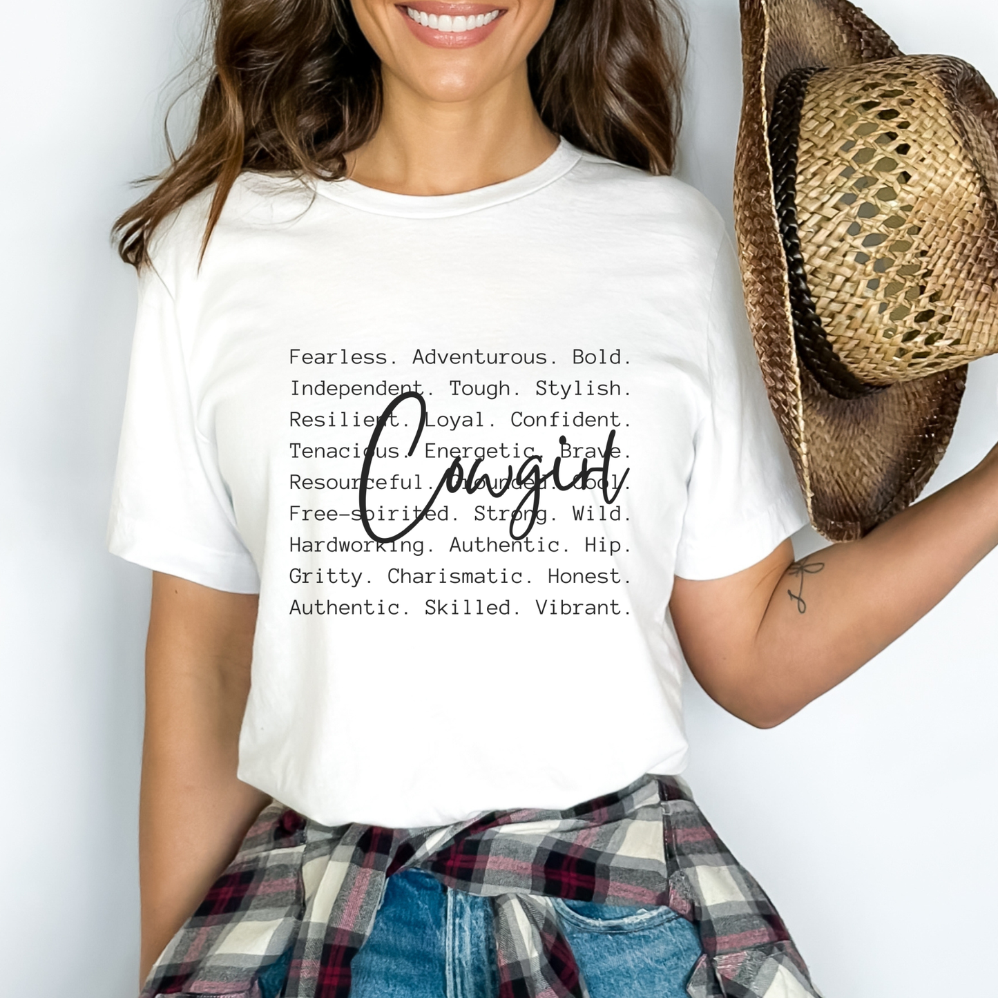 Cowgirl Definition Western Graphic T-Shirt