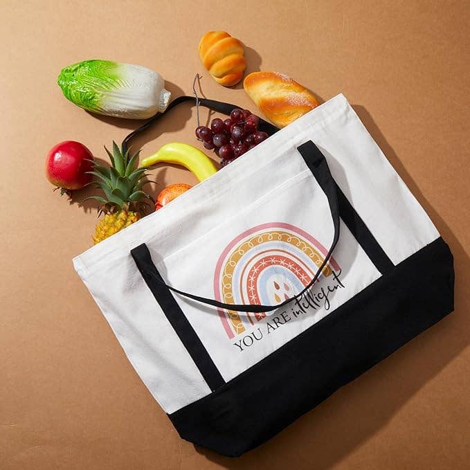 Inspirational Appreciation Tote Bag for Teacher & Staff