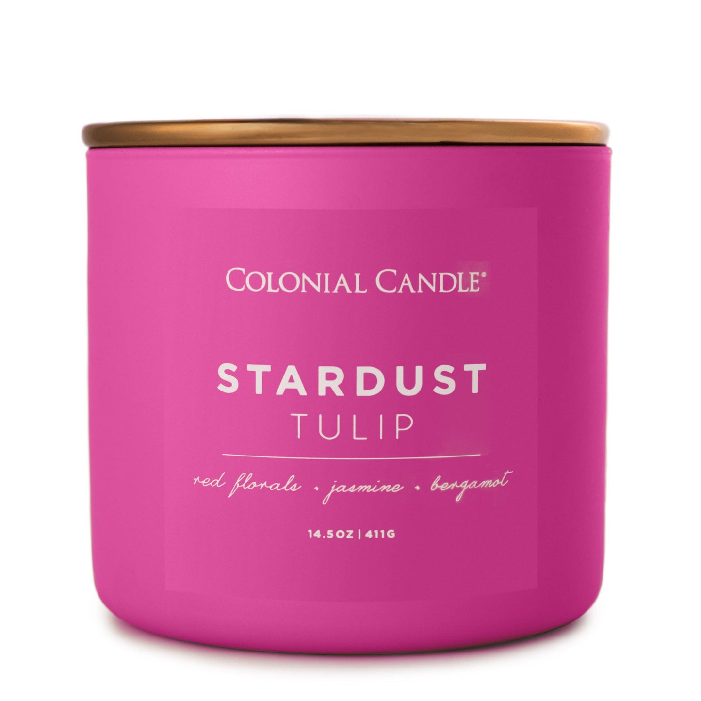 Stardust Tulip Scented Jar Candle, Soy Blend Wax, 14.5oz