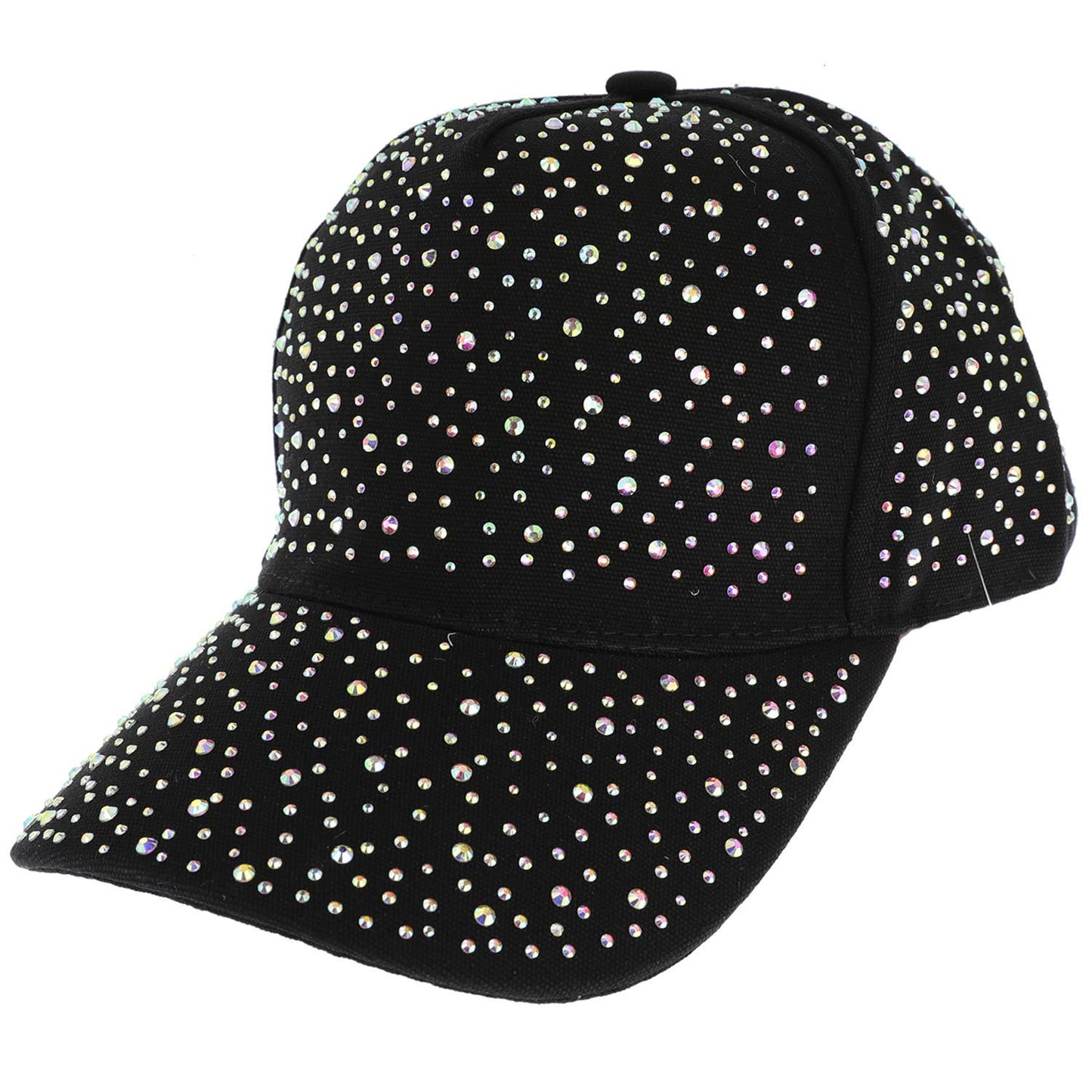 Jeweled Crystal Rhinestone Studded Baseball Cap