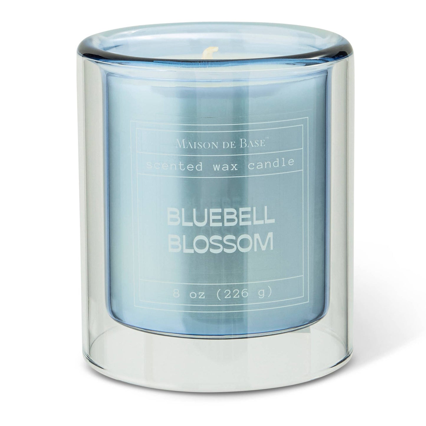 8oz Scented Votive Glass Candle - Bluebell Blossom