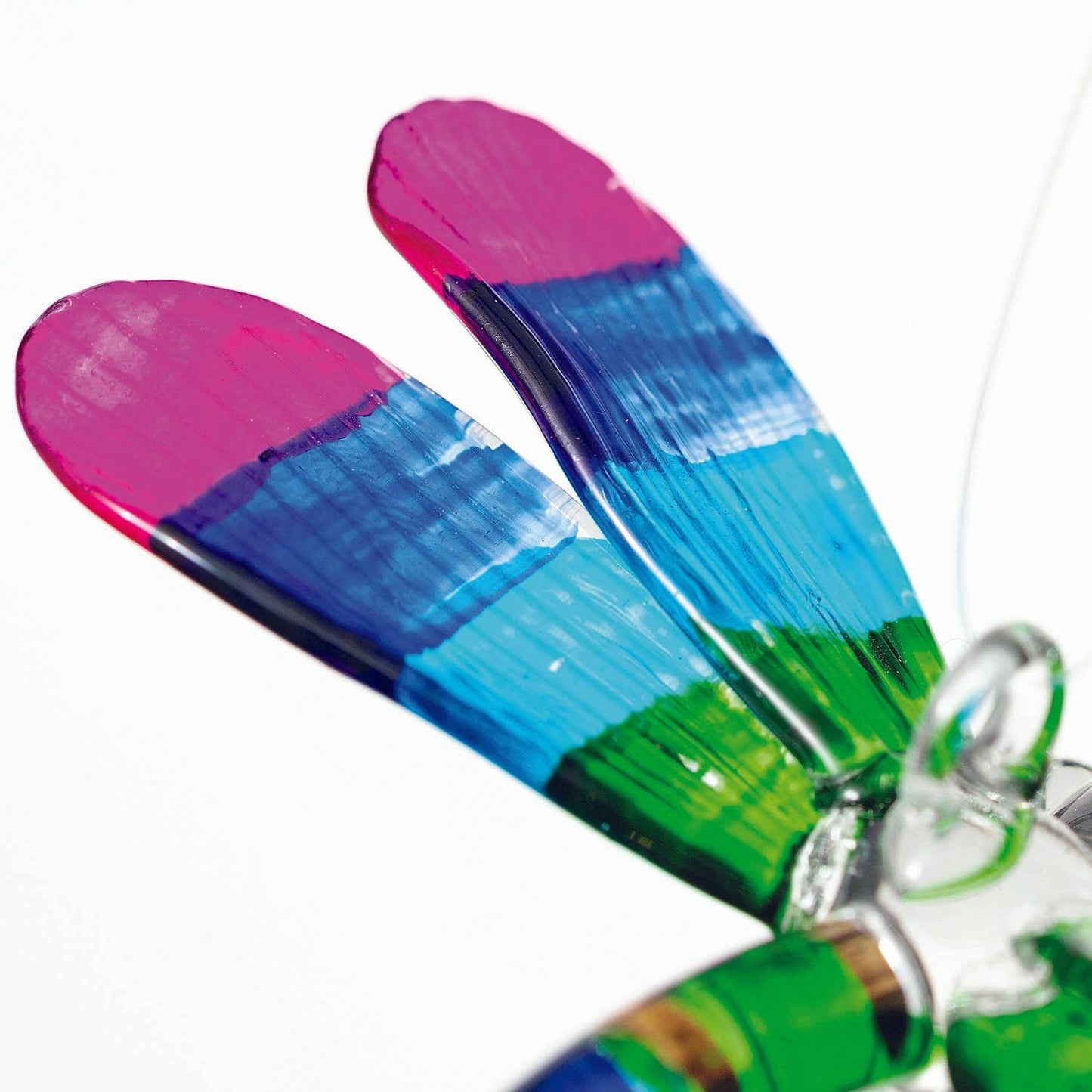 Fantasy Glass™ - Dragonfly, Summer Rainbow