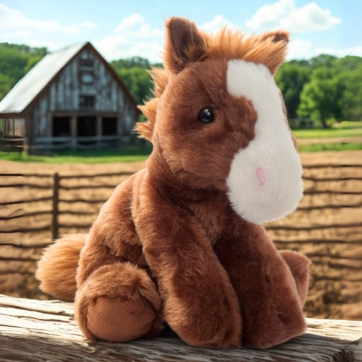 8" (20cm) Wild Onez Horse / Pony Farm/Barnyard Animal