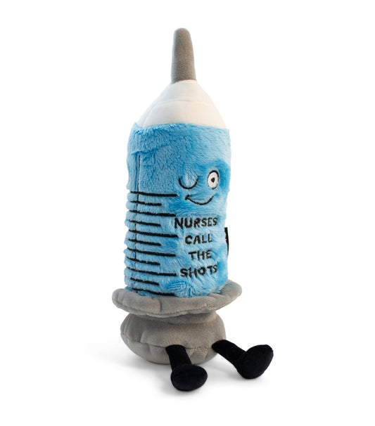 Need Plush  "Nurses Call The Shots"  Soft Toy Funny Cute