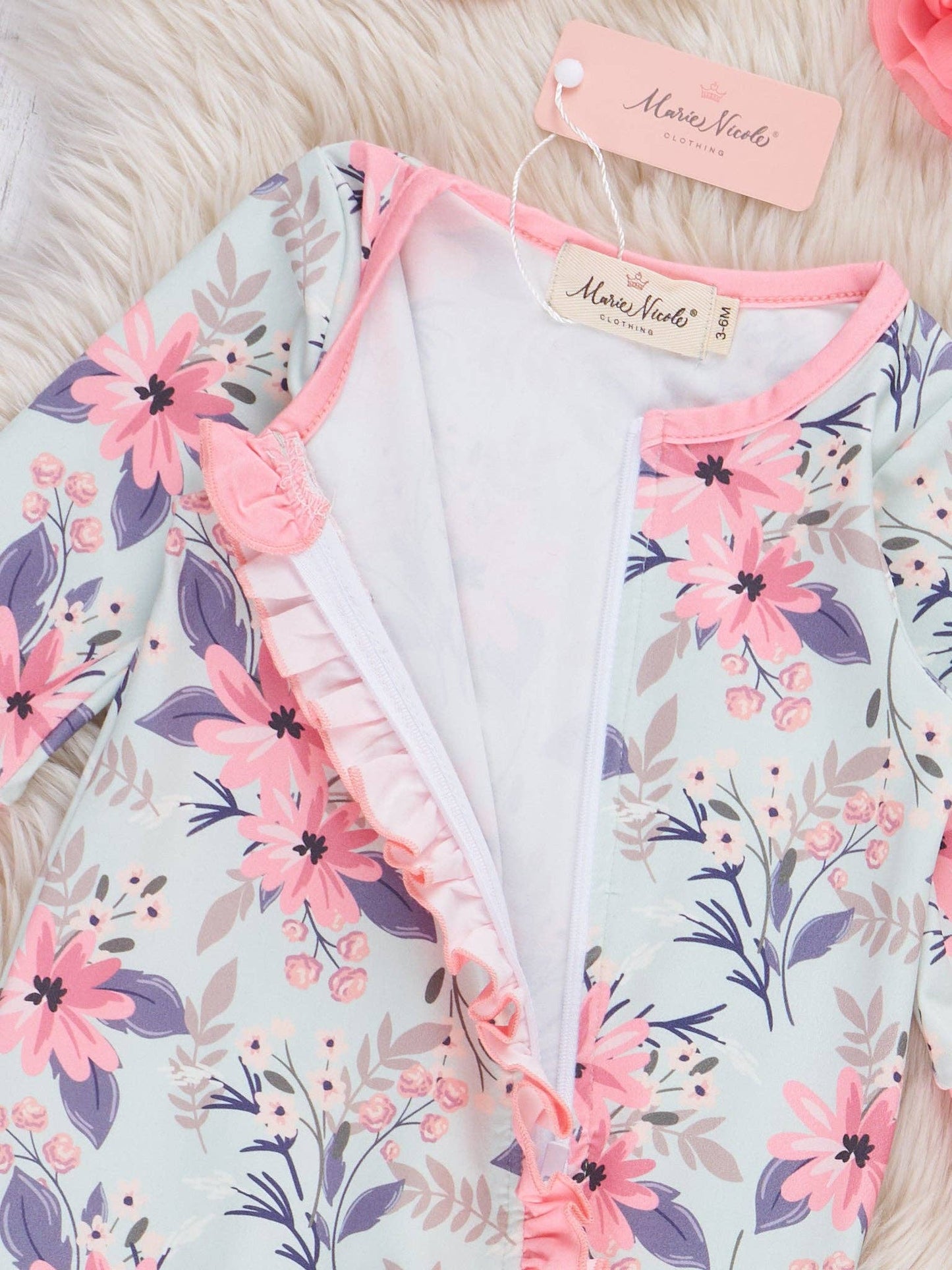 Pinky Blooms Pajamas