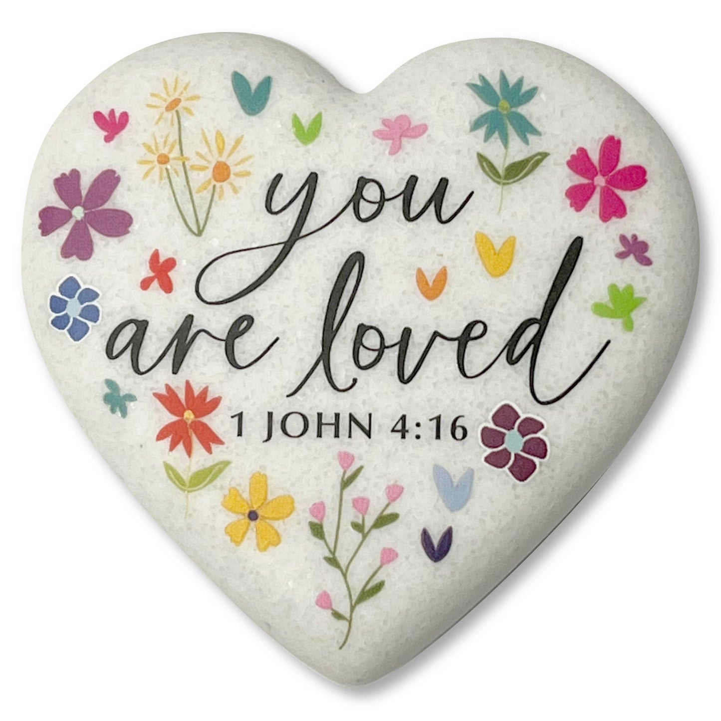 LCP Heart Stone Floral You Are Love