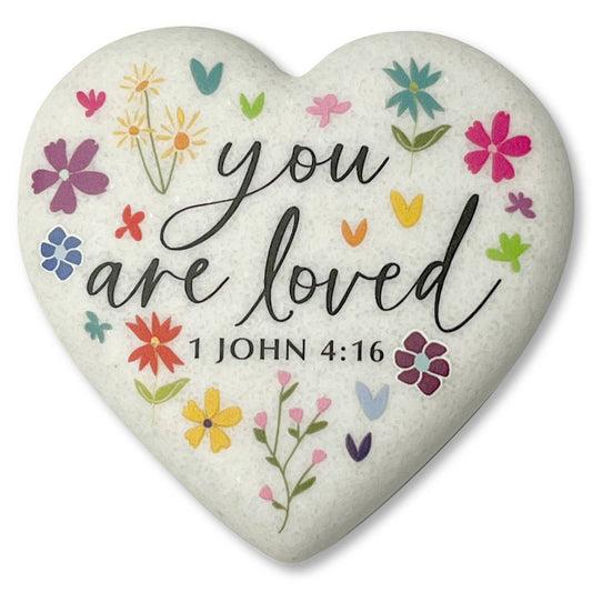 LCP Heart Stone Floral You Are Love