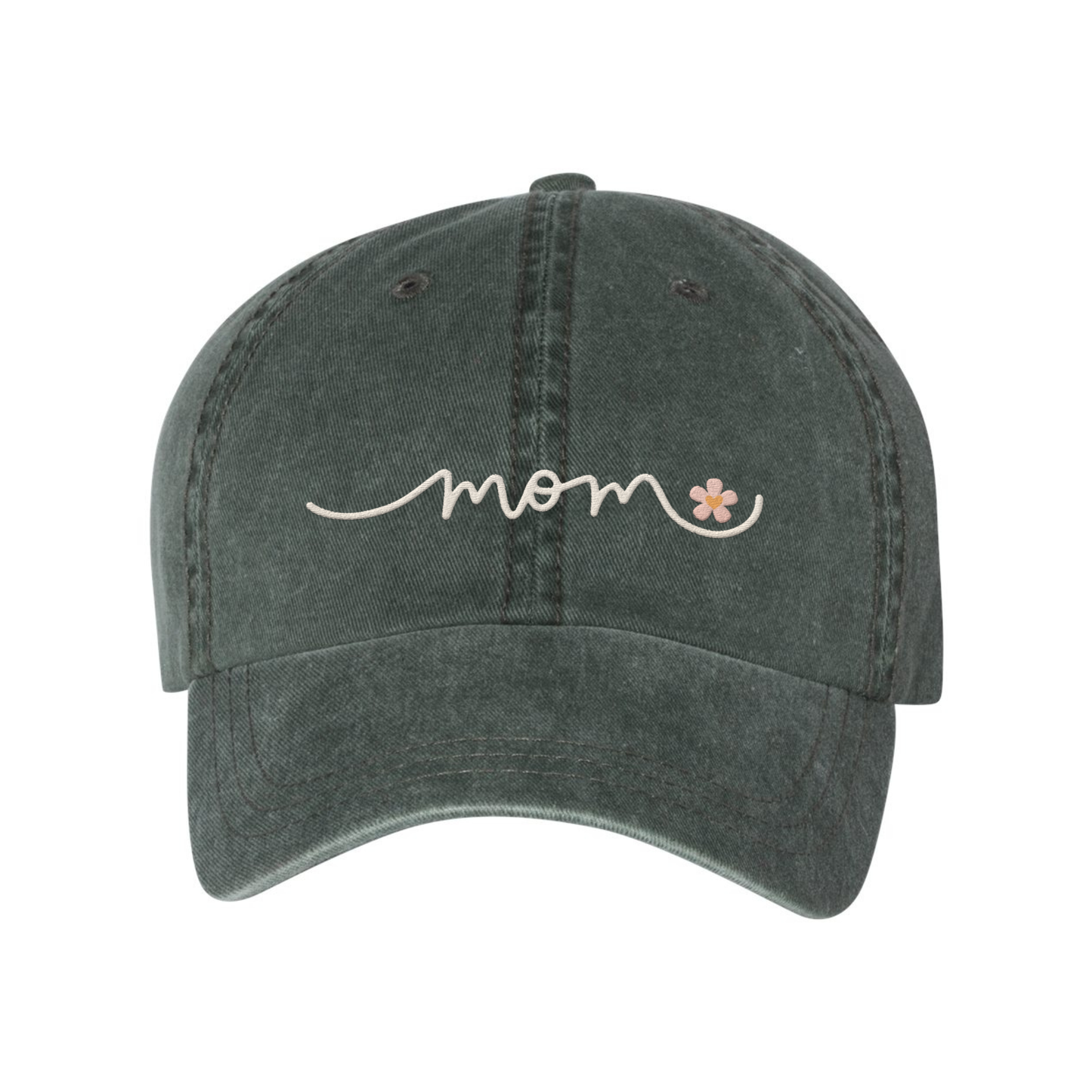 Embroidered Mom Baseball Cap, Mom Hat