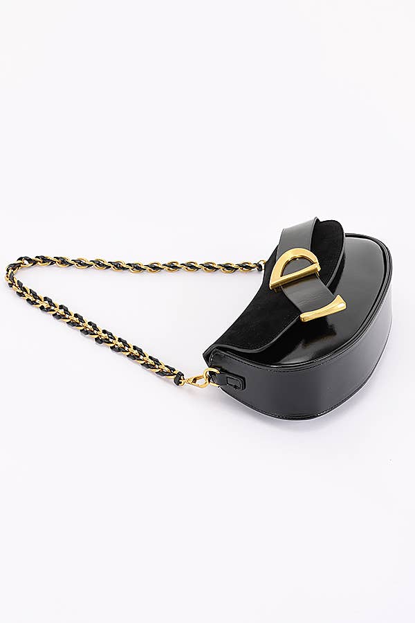 Luxury Crescent Flap Shoulder Bag HPC6924