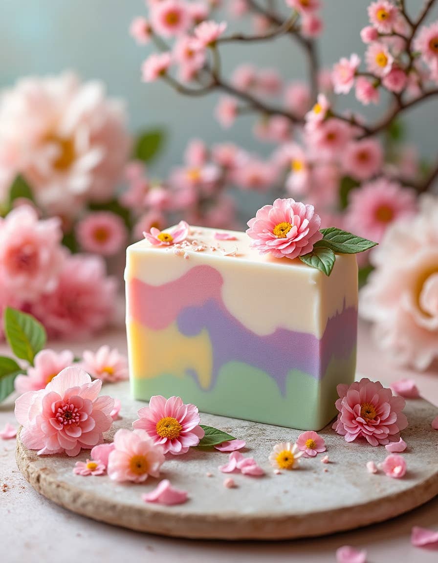 Wild Flowers Spring Soap