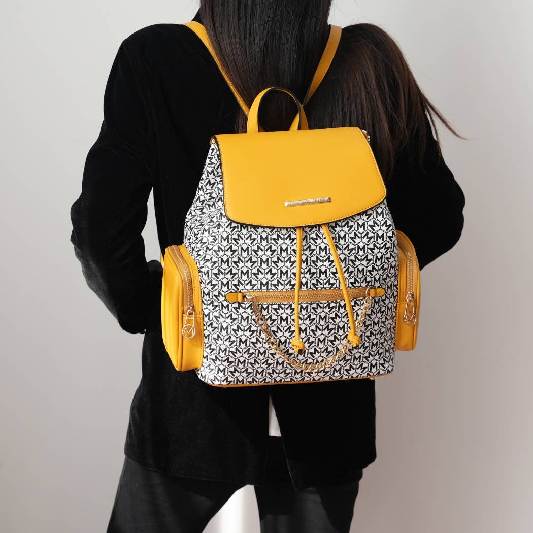 MKF Issah Backpack Women's Stylish & Functional Monogram