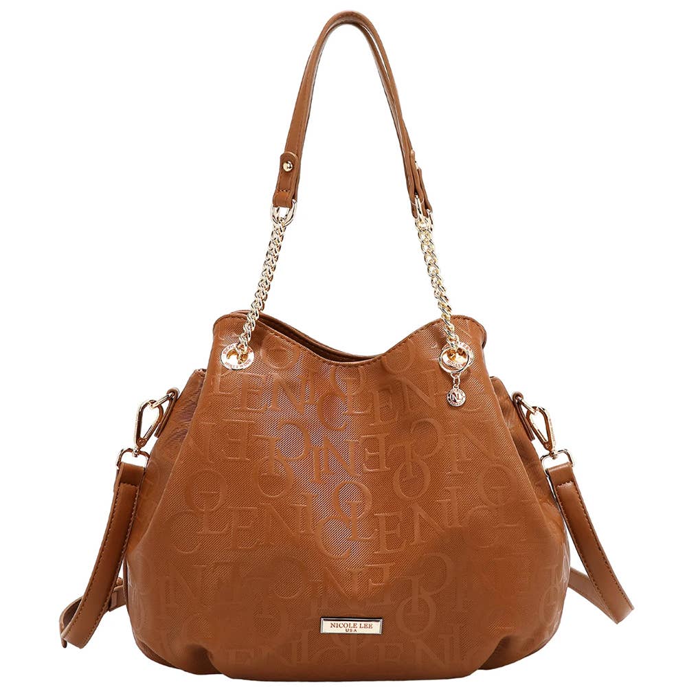 EMBOSSED ELEGANCE HANDBAG, EMB 17512