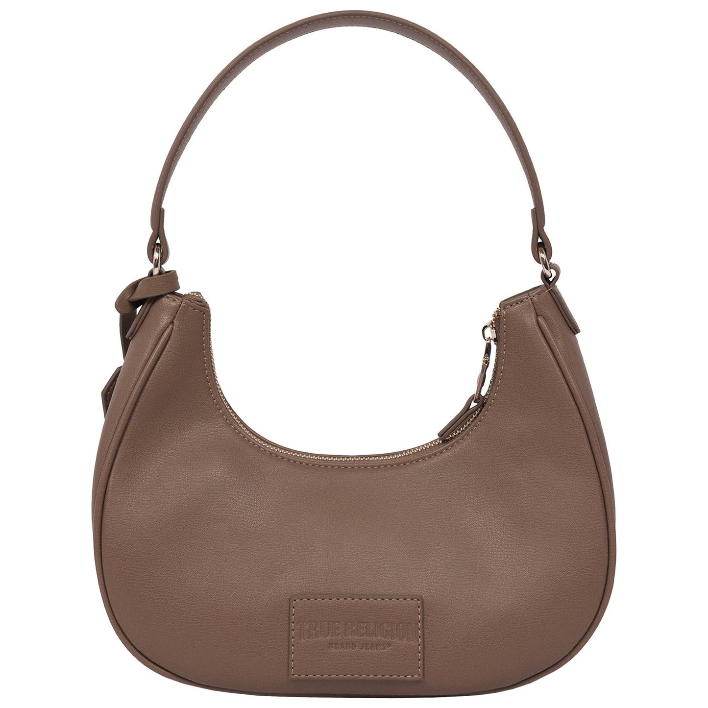 True Religion Zip Top Crescent Hobo Bag