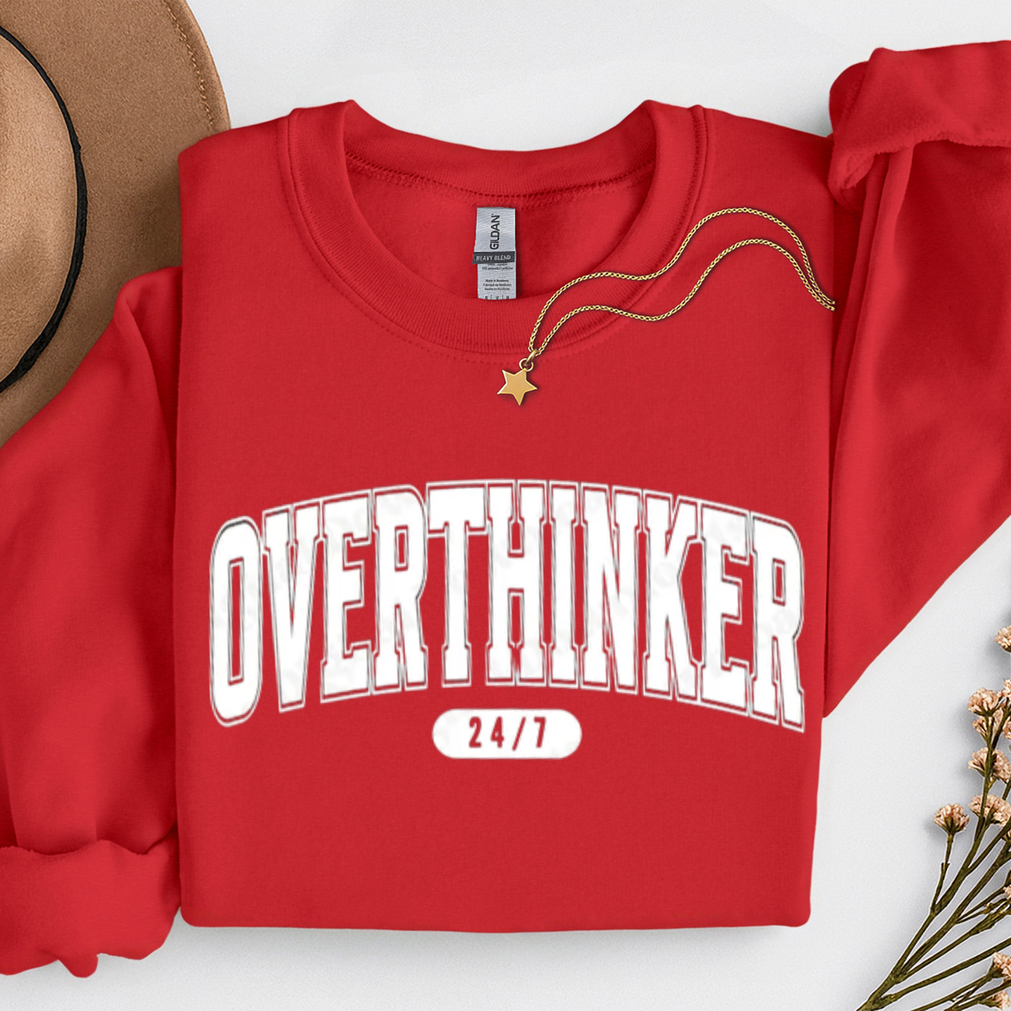 Overthinker 24/7 Graphic Sweater