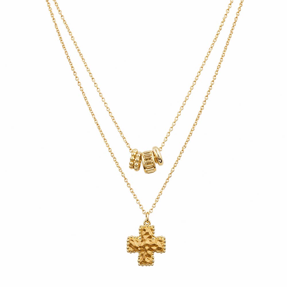 Multi-Bead Pendant Necklace  NW-72950 NW-72948