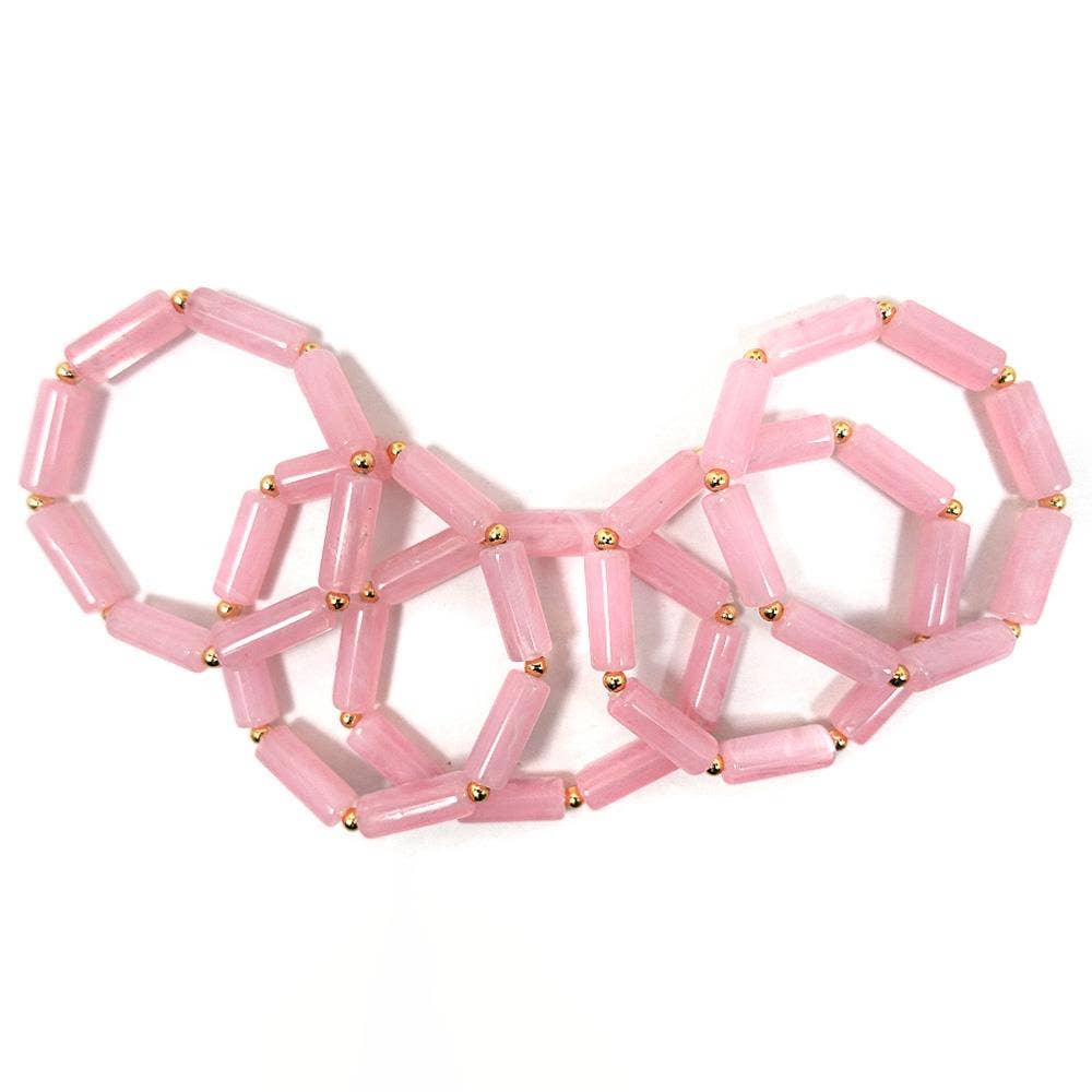 RESIN BEAD STRETCH BRACELET MBR-5620