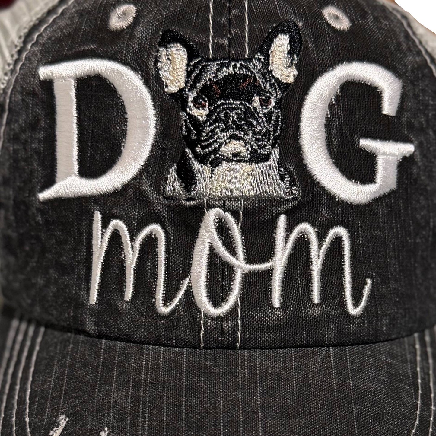 Dog Mom Women's Baseball Hat Embroidered Pet Cap- 12 breeds