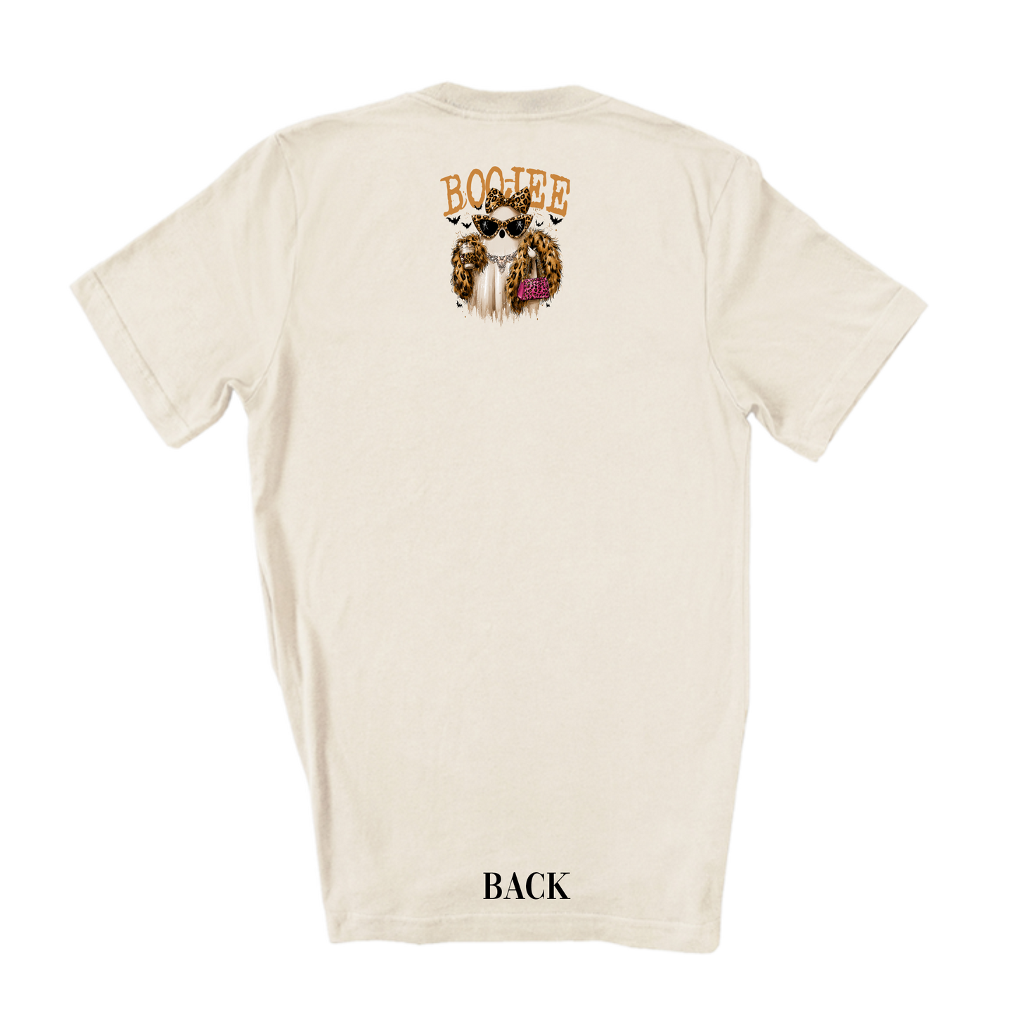 Boo-Jee Ghost Blingy Rhinestone Graphic Tee