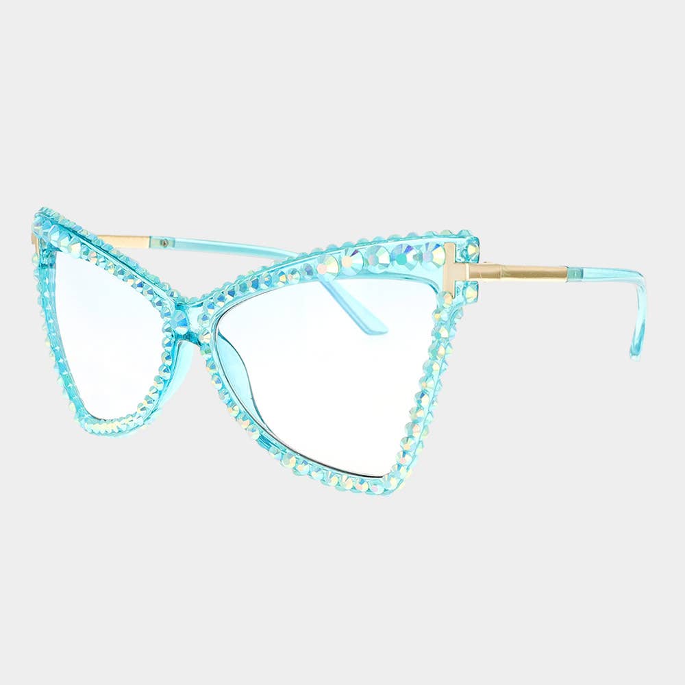 Studded Cat Eye Sunglasses
