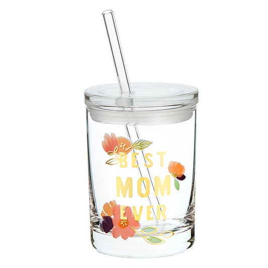 Glass DOF W/Lid- Best Mom