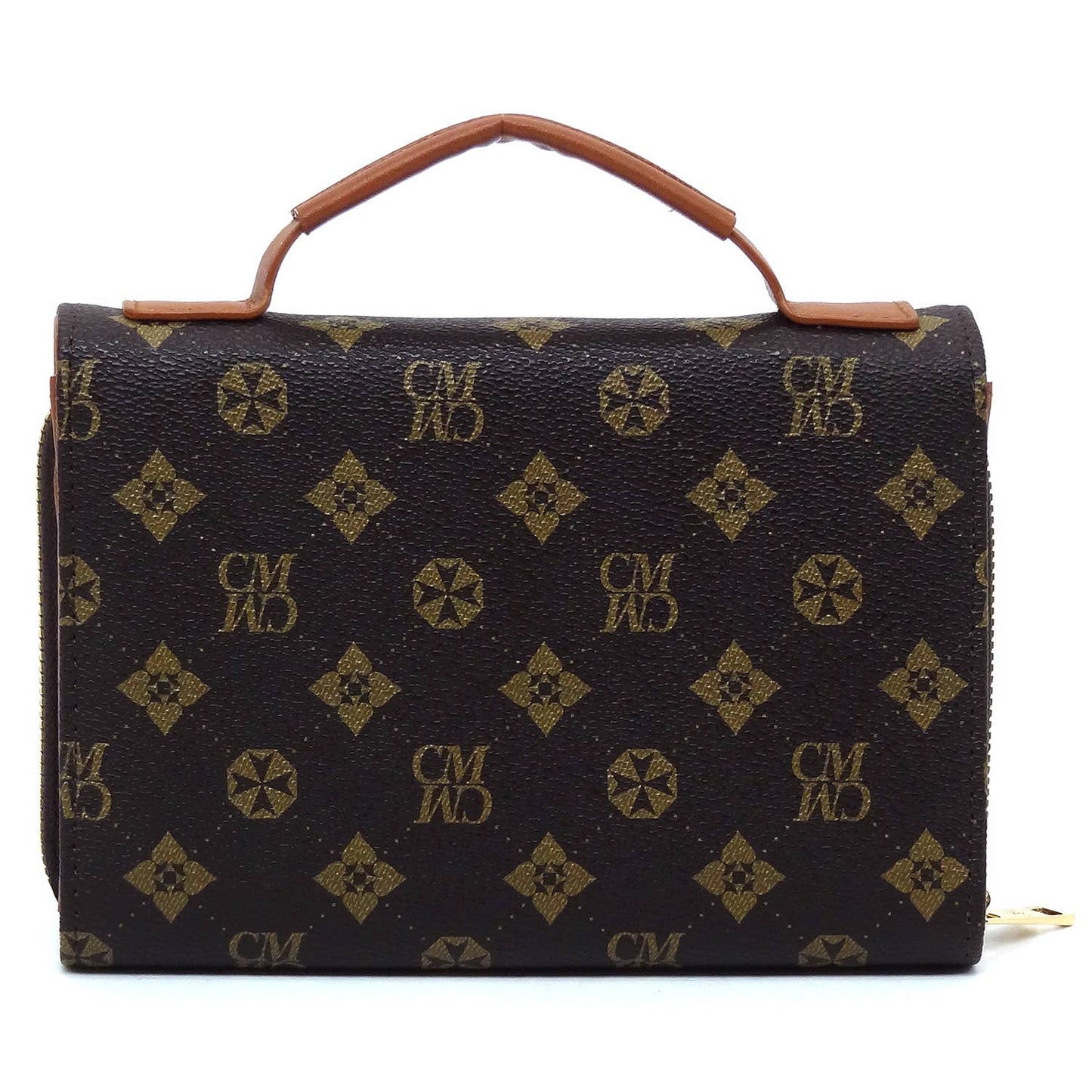 CM088 CM Monogram Envelope Flap Crossbody Bag