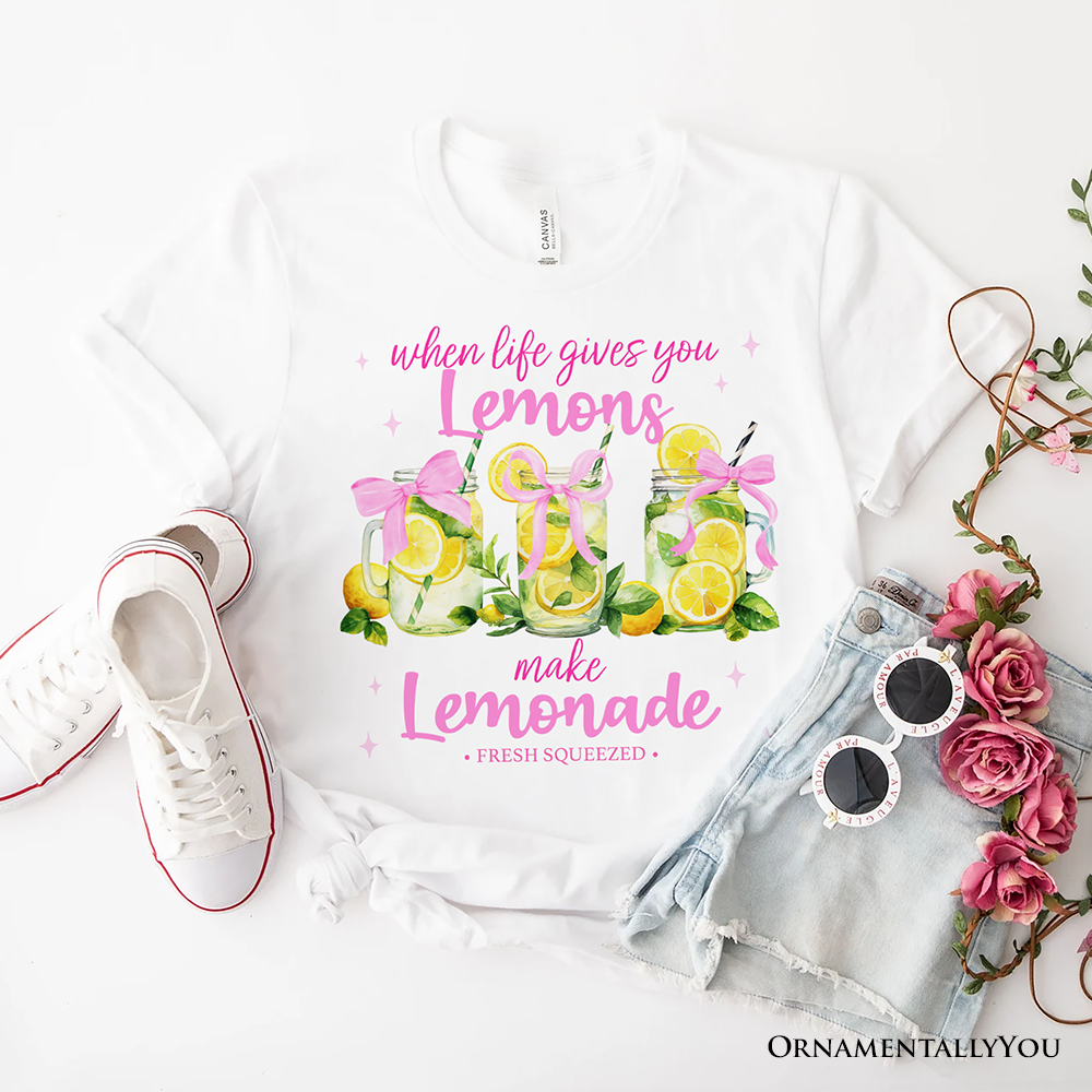 When Life Gives You Lemons Make Lemonade Summer Girl Tee