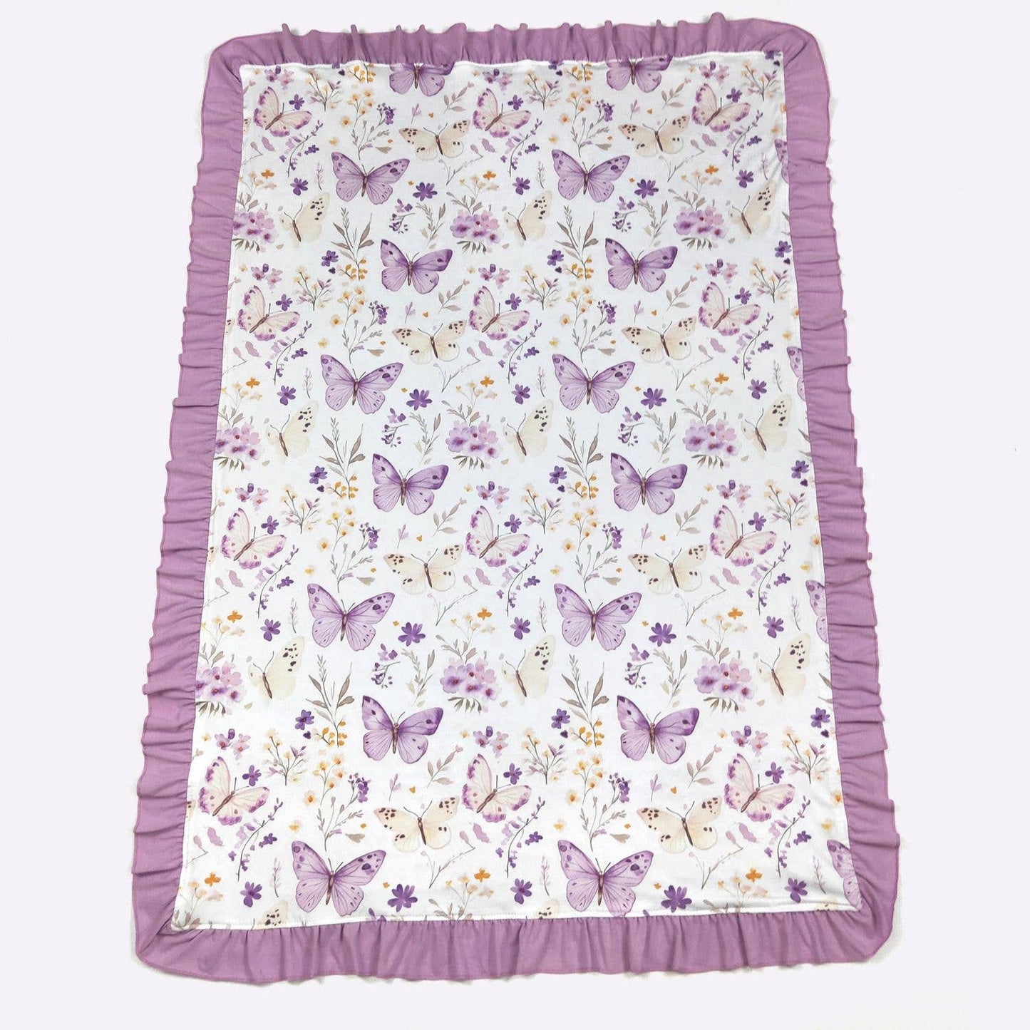 Wildflower Butterfly Blanket