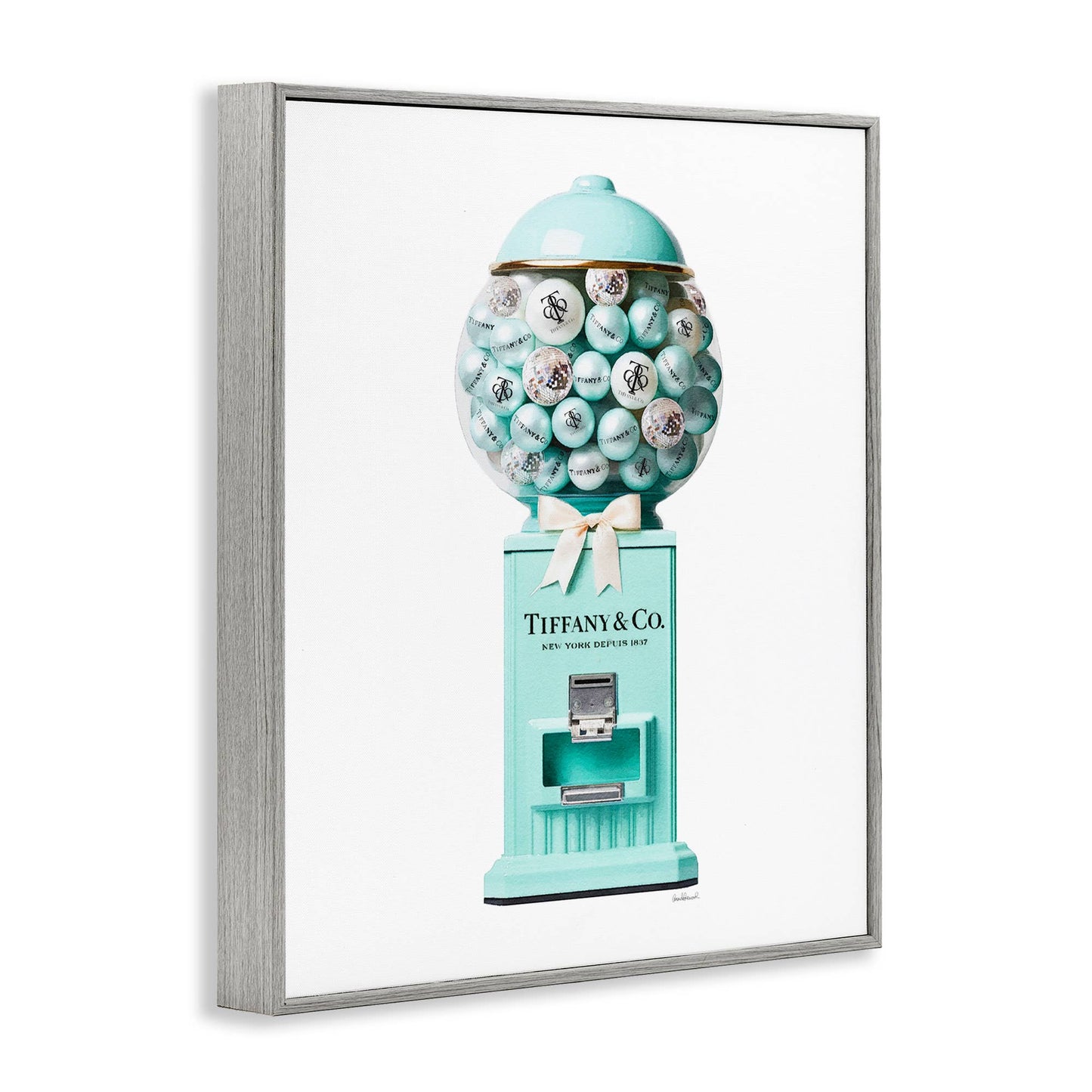 Turquoise Fashion Candy - Framed Wall Art