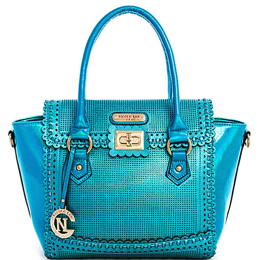 Nicole Lee STYLISH HOLOGRAM TINT CUTE SATCH, LSR 10457 BLUE