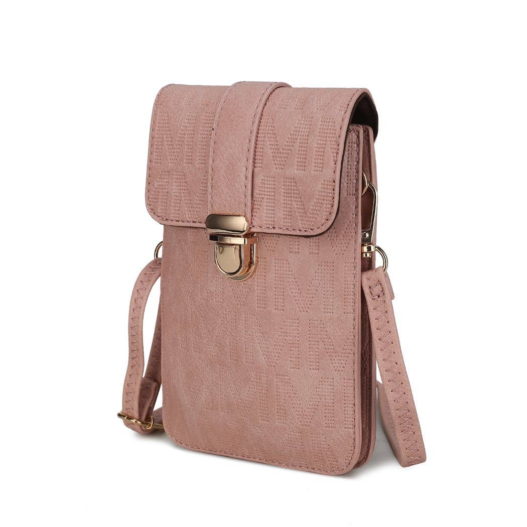 MKF Collection Ulla Signature XL Phone Wallet Crossbody by M