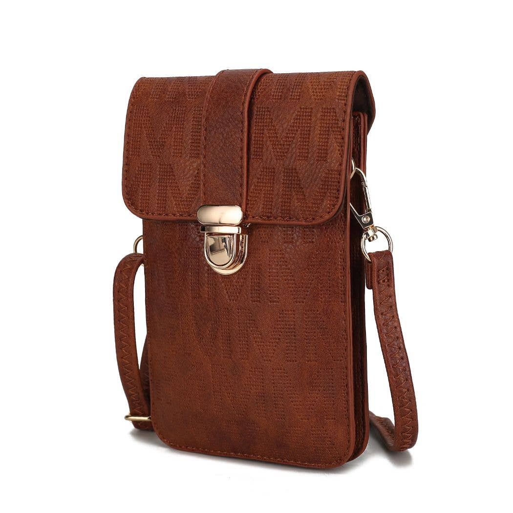 MKF Collection Ulla Signature XL Phone Wallet Crossbody by M