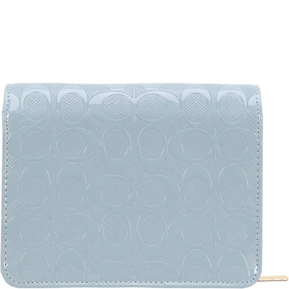 FAUX LEATHER MONOGRAM CROSSBODY BAG, QP 1331