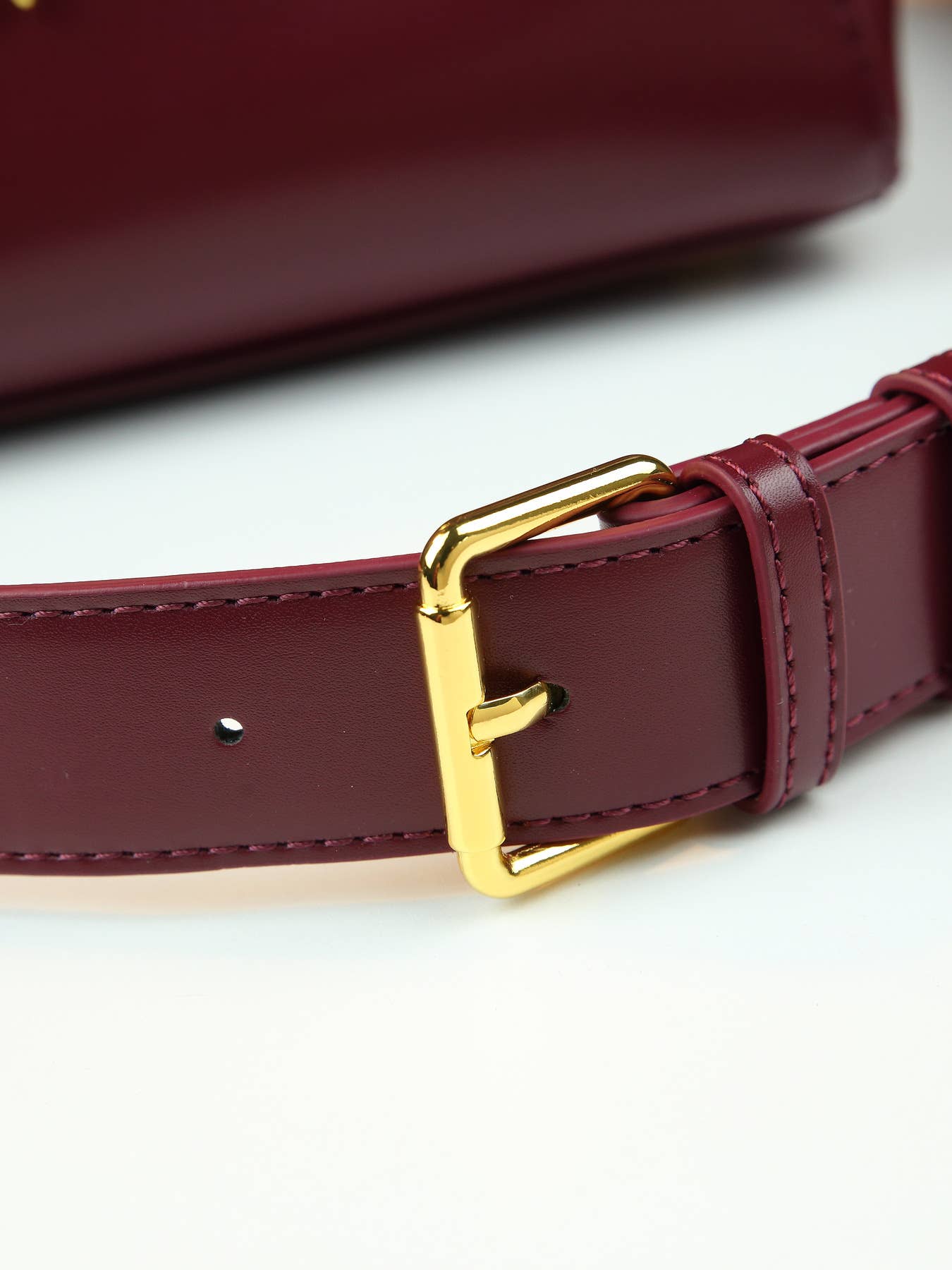 Lock Detail Cow Print Handbag Boston bag with 2 straps