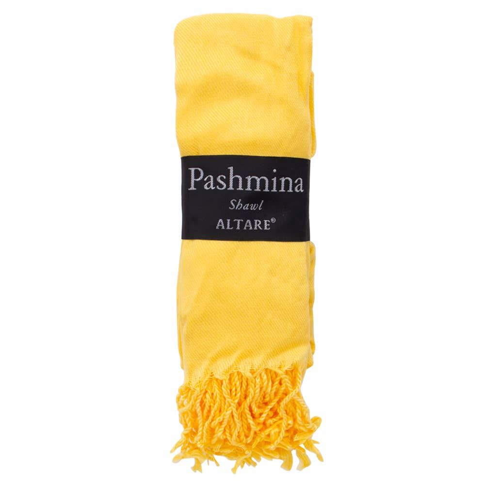 VISCOSE FRINGED PASHMINA SCARF SHAWL, 9129 AL