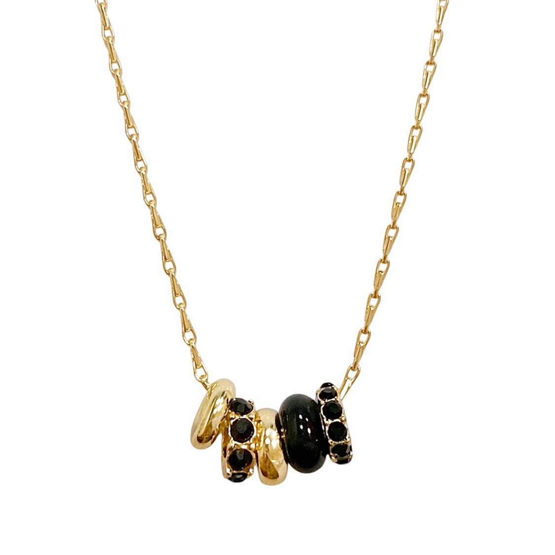 Multi-Bead Pendant Necklace  NW-72950 NW-72948