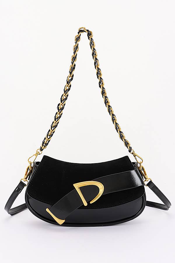 Luxury Crescent Flap Shoulder Bag HPC6924