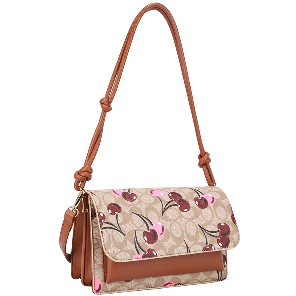 Cherry Oval Shoulder Crossbody Bag ZW-20762