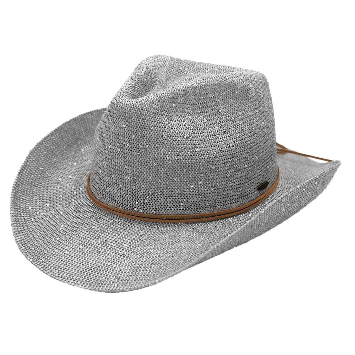 CC SEQUIN COWBOY HAT, CBC 03