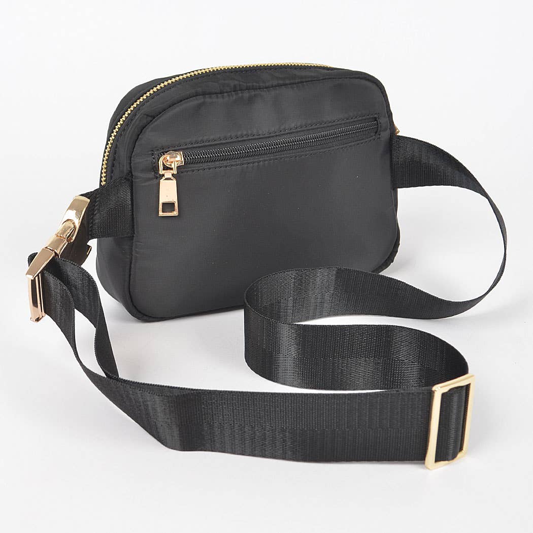 Nylon Zip Fanny Pack