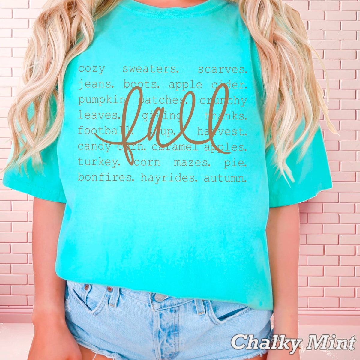 Fall Things  Graphic Shirt