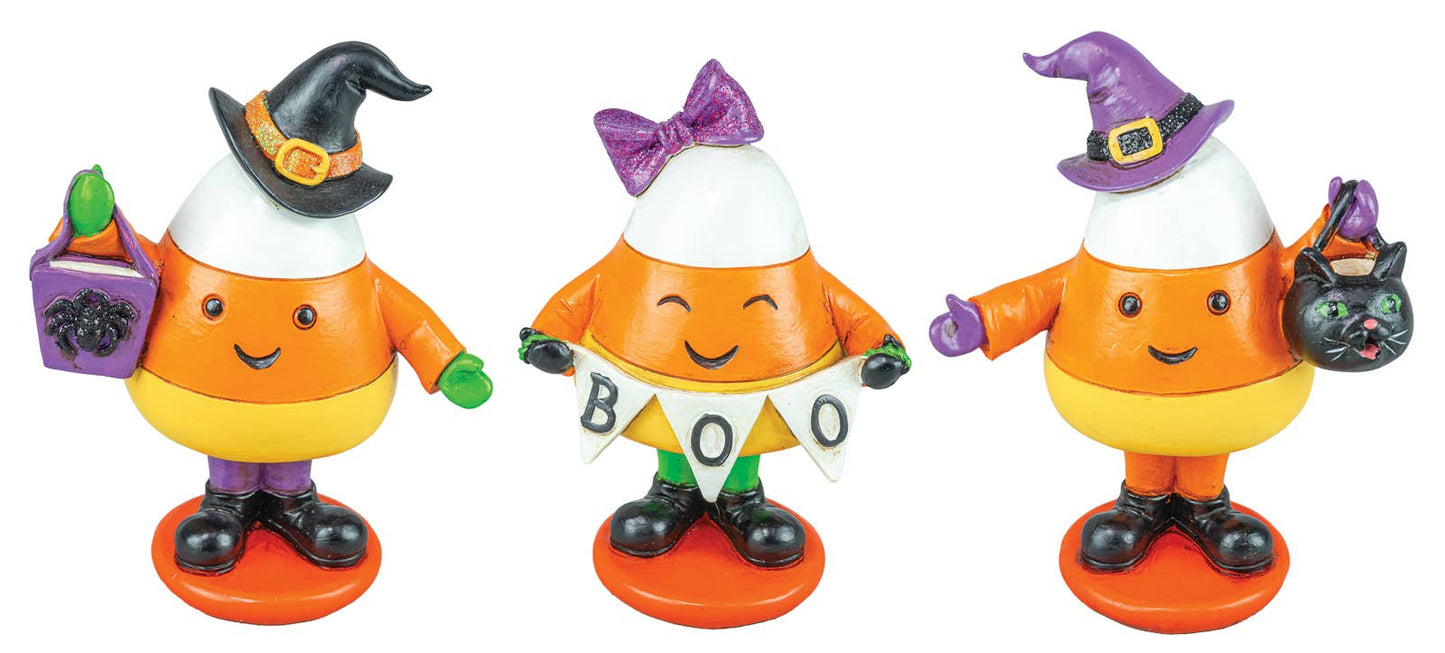 CANDY CORN TRICK OR TREATER TABLETOP 3 AST