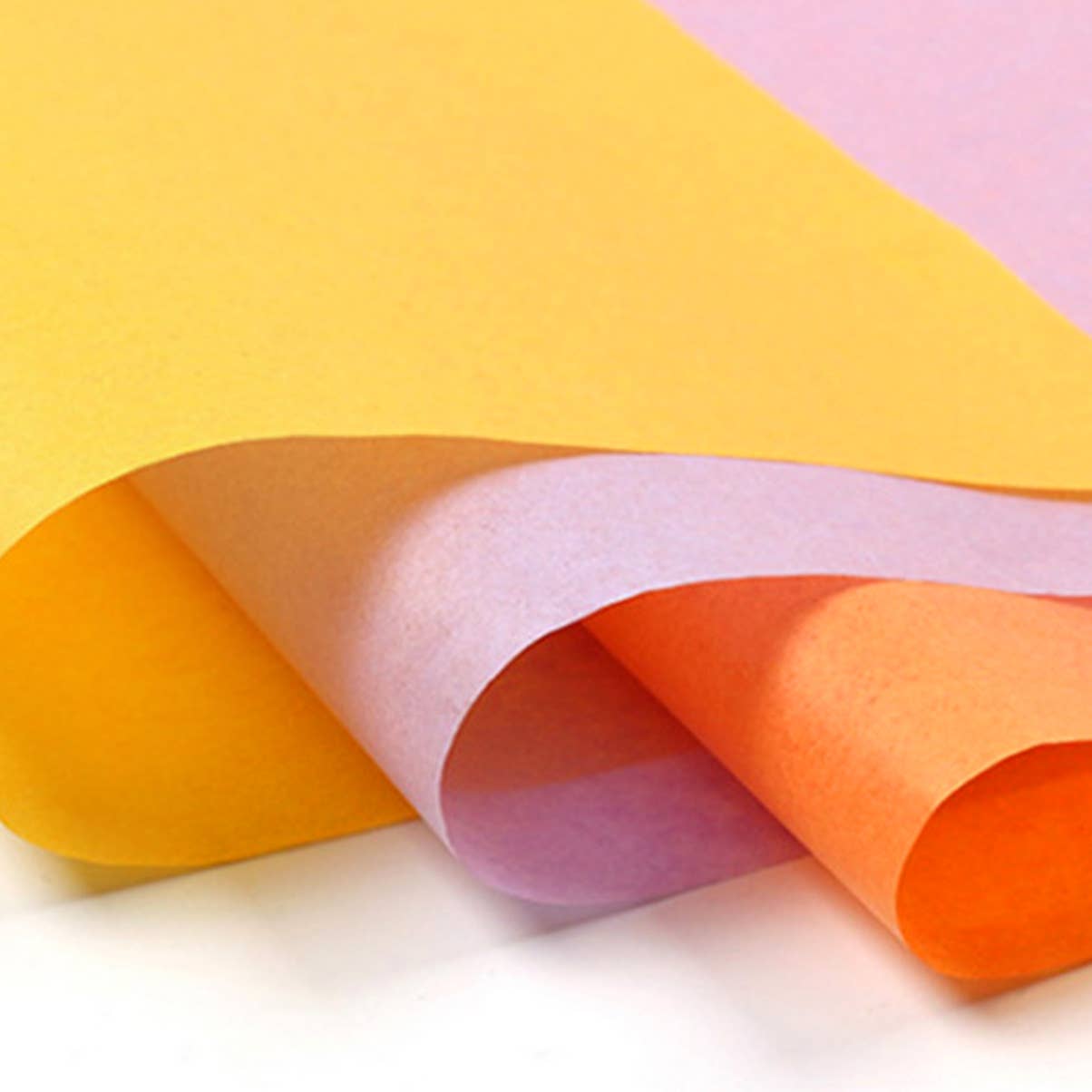 100pc, 31x20" Colorful 17g Gift Wrapping Tissue Paper Sheets